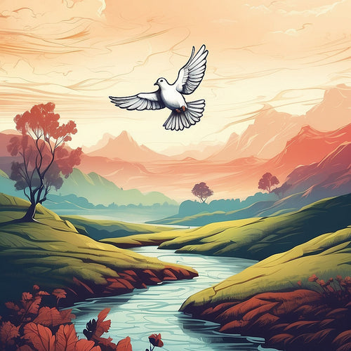 Illustration eines Vogels - symbolisierend das Alleinreisen